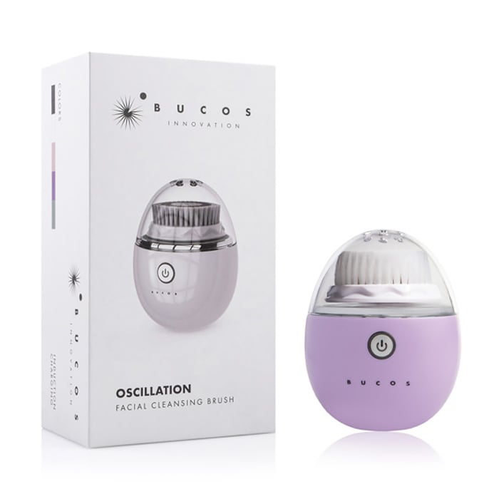 Уцінка! Очищувальна щітка для обличчя BUCOS Facial Cleansing Brush B1, лавандова